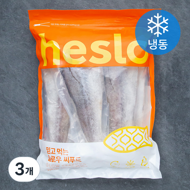 해슬로 냉동명태포 (냉동), 1kg, 3개