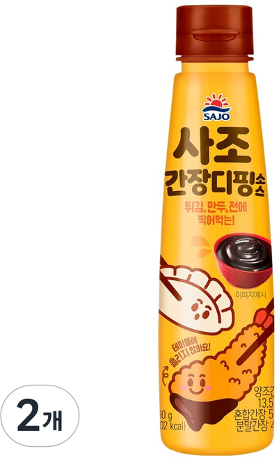 사조 간장 디핑소스, 360g, 2개