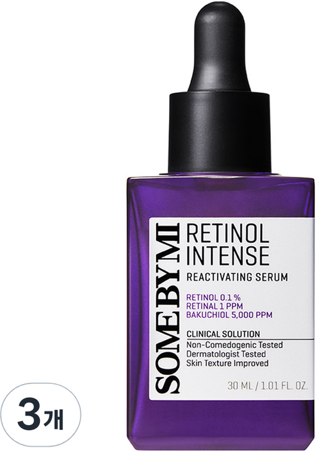 SOME BY MI 視黃醇強效活膚精華, 3個, 30ml