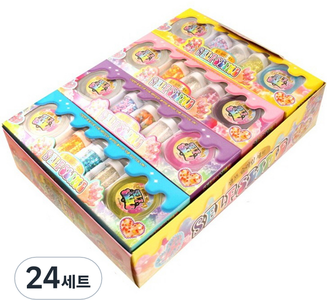 3000 셀프 슬라임 세트, 24세트, 랜덤발송