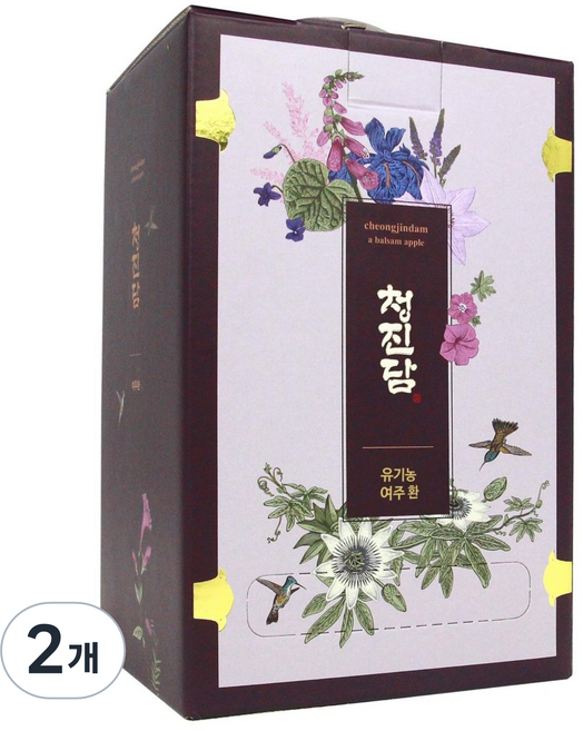 청진담 유기농 여주환 스틱형 100p, 2개, 300g