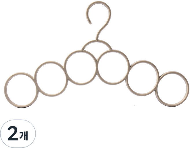 써클 라인 스카프 걸이, 랜덤발송, 2개