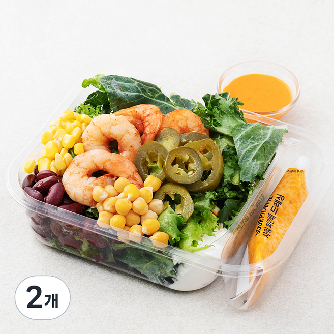 스윗밸런스 멕시칸 피칸테 쉬림프 샐러드, 300g, 2개