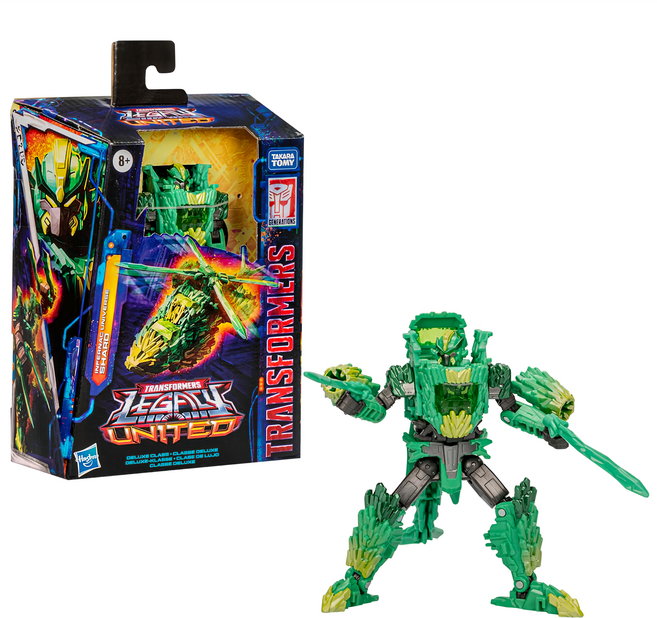 TRANSFORMERS 變形金剛 世代系列 傳承 LEGACY UNITED 豪華戰將 碎片 岩石金剛 直升機 SHARD, 1個, 綠色