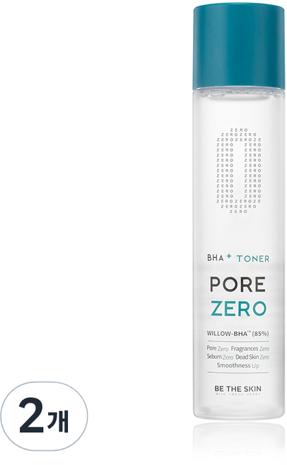 비더스킨 바하플러스 포어 제로 토너, 150ml, 2개