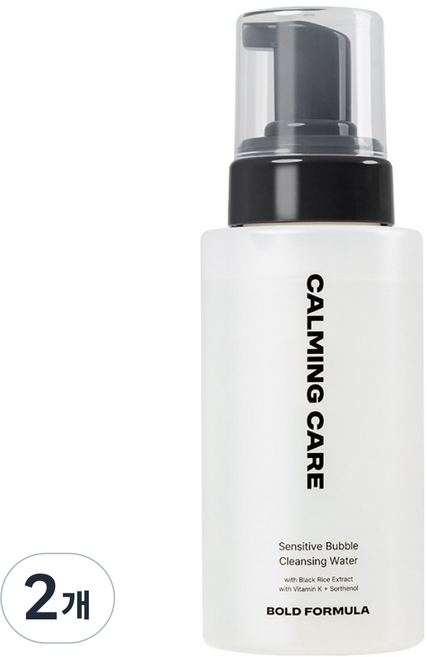 볼드포뮬러 센시티브 버블 클렌징 워터, 2개, 300ml