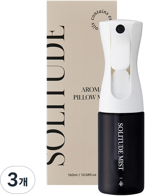 알레 솔리튜드 아로마 패브릭 미스트 시트러스향, 3개, 150ml