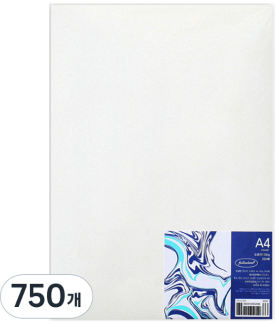 풀컬러즈 도화지 A4 130g, 750개