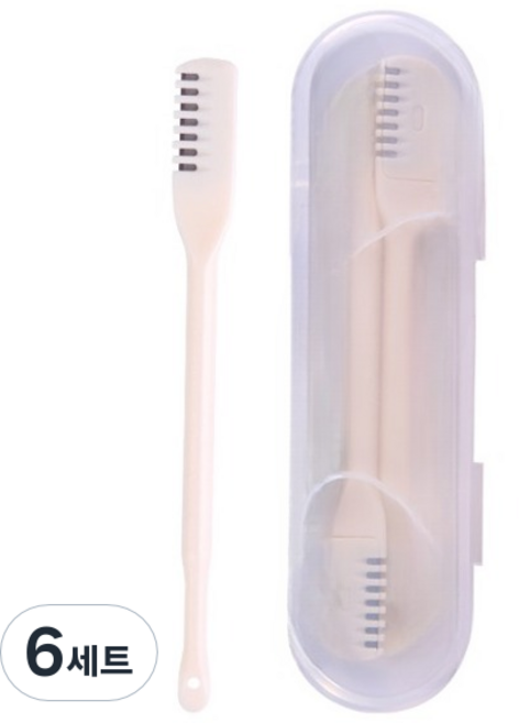 디엔오 수동 코털 제거 트리머 3p + 케이스 세트, 6세트, 혼합색상