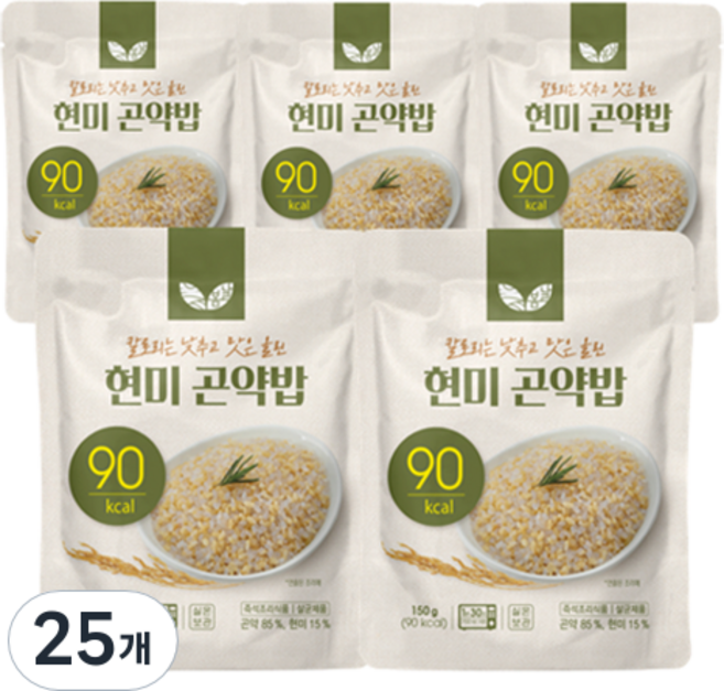 春天糙米即食蒟蒻飯, 150g, 25個