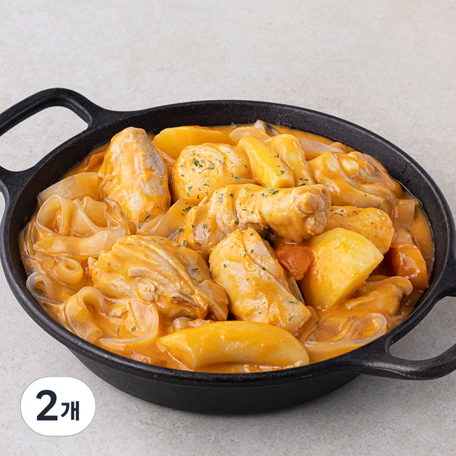 뚝딱하고 칭찬받는 로제찜닭, 1.21kg, 2개