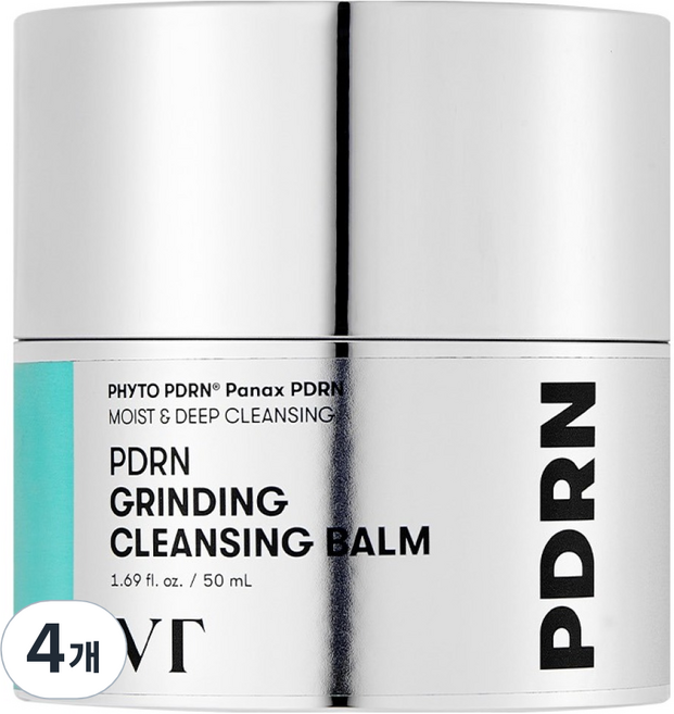 브이티코스메틱 PDRN 그라인딩 클렌징 밤, 4개, 50ml