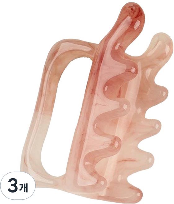 셀리빙 척추 허리 어깨 마사지기, 핑크, 3개