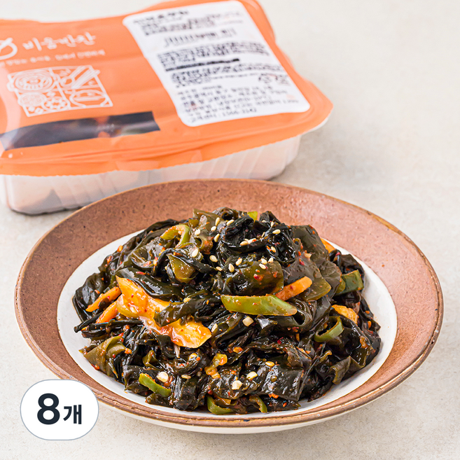 비움반찬 미역초무침, 200g, 8개