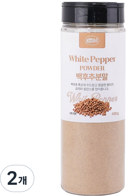 첫맛 백후추분말, 400g, 2개