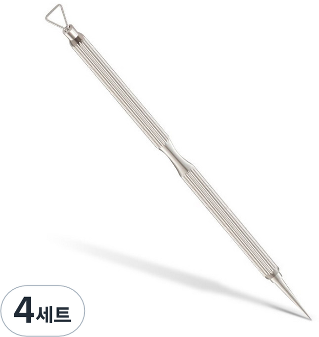 미스터그린 스텐 바늘 + 압출기 MR2178, 혼합색상, 4세트