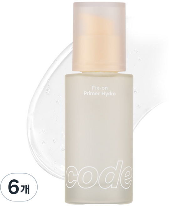코드글로컬러 픽스온 프라이머 하이드로 30ml, 6개