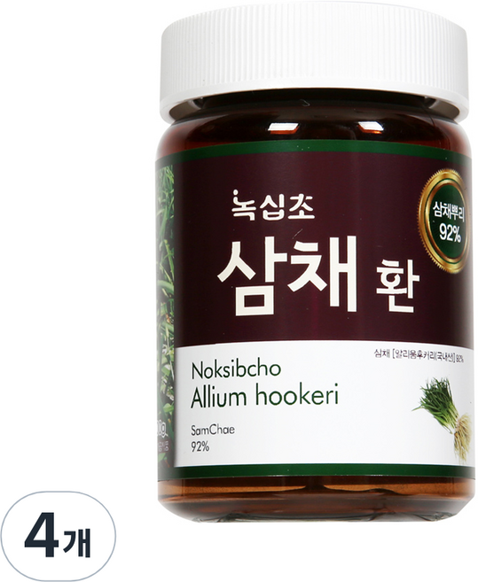녹십초 삼채환, 100g, 4개