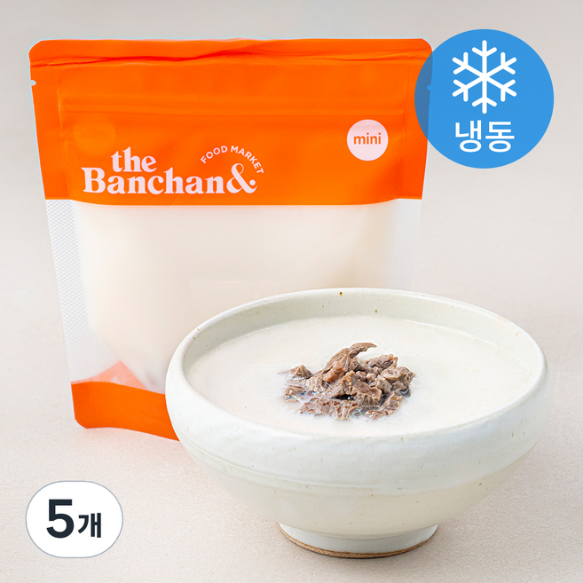 더반찬 바르게 만든 한우사골곰탕 (냉동), 330g, 5개