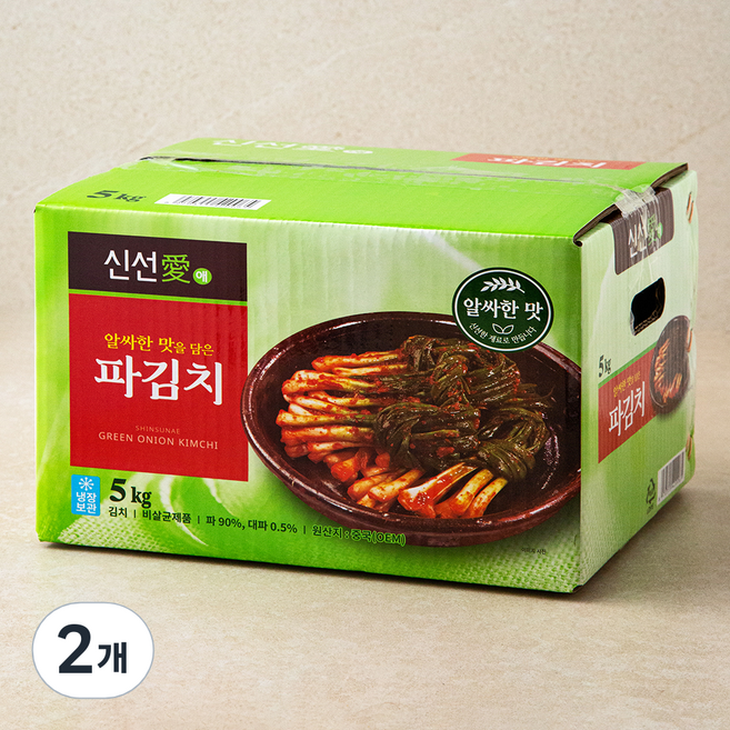 신선애 파김치, 5kg, 2개