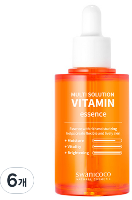 스와니코코 멀티 솔루션 비타민 에센스, 70ml, 6개