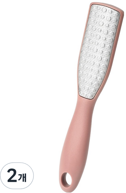 레벤픽 발 각질 제거기 핑크 45 x 240 mm, 80g, 2개, 1개입