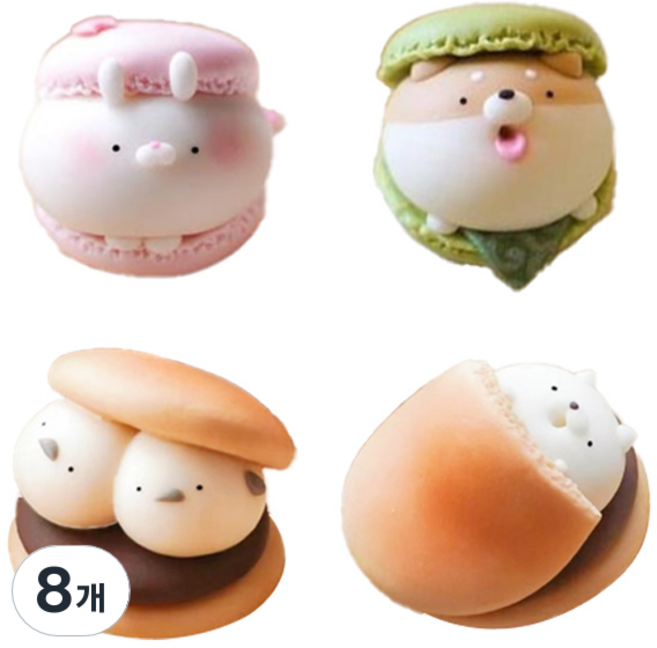 루시마켓 마카롱 디저트 DIY 재료 믹스, 8개