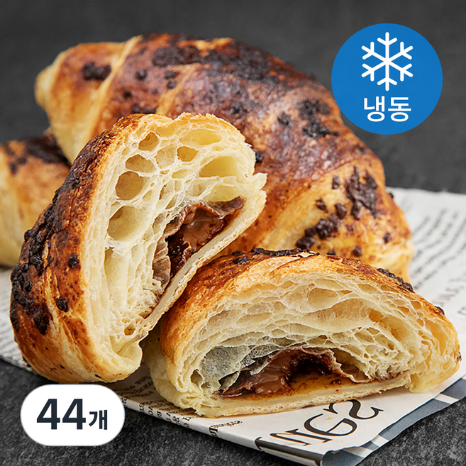 초콜릿 헤이즐넛 필드 크로아상 (냉동), 95g, 44개