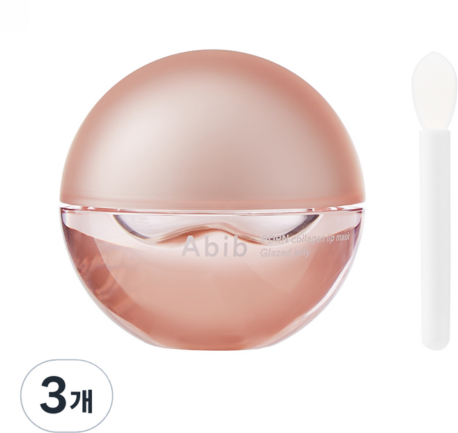 아비브 피디알엔 콜라겐 립 마스크 글레이즈드 젤리, 1개입, 3개