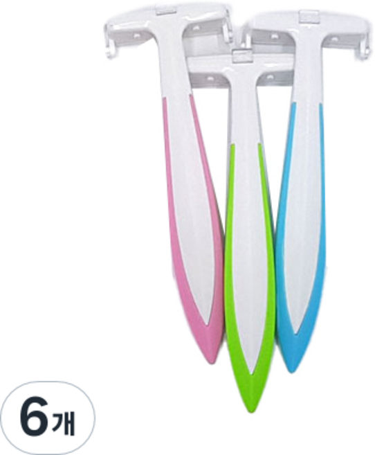 인파우치 바디제모기, 랜덤발송, 6개