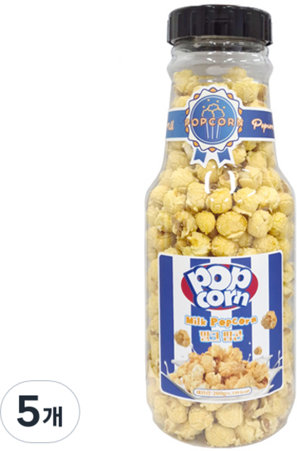 밀크 팝콘, 260g, 5개