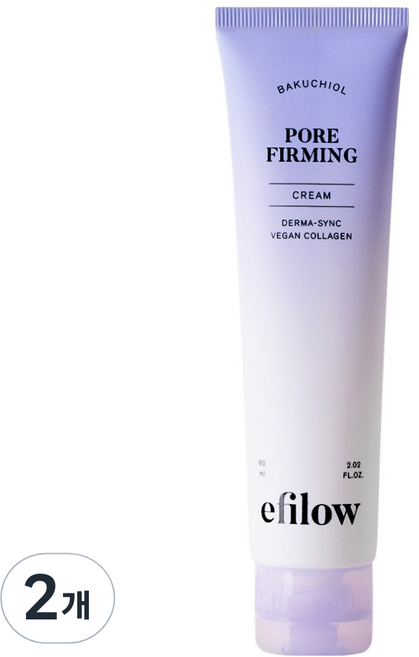 Efilow Bakuchiol Derma Sync毛孔緊緻乳霜, 60ml, 2條