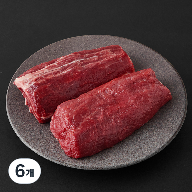 호주산 아롱사태 리테일팩 원육 (냉장), 6개, 600g