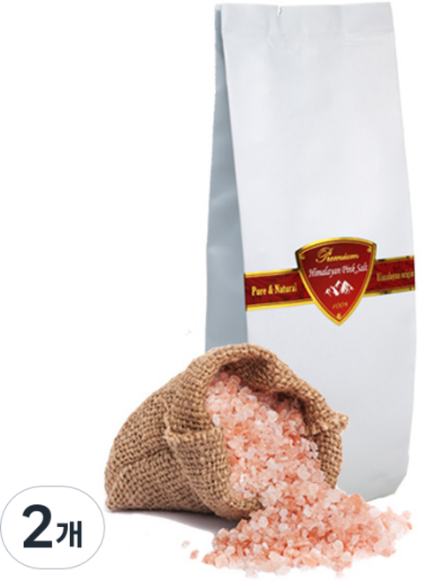 히말라야소금장수 핑크소금 굵은입자, 300g, 2개