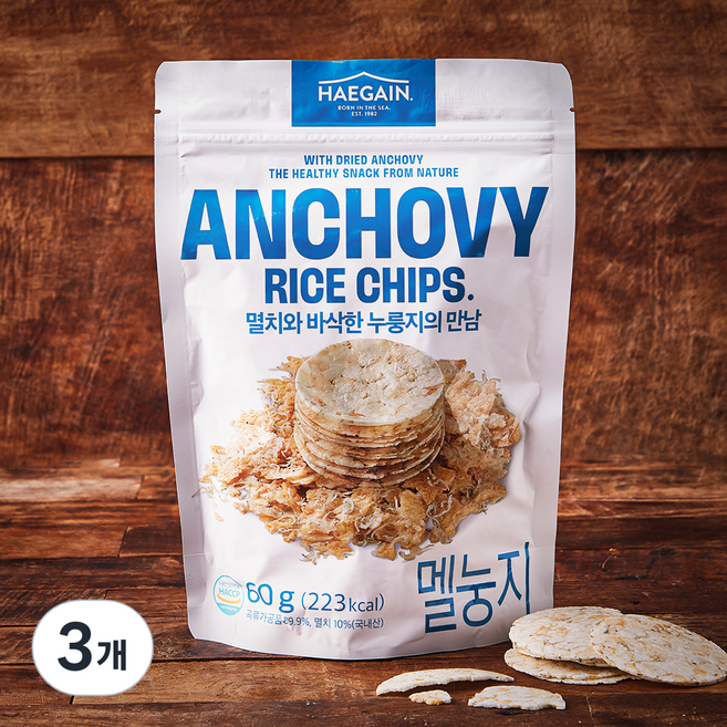 해가인 멜눙지, 3개, 60g