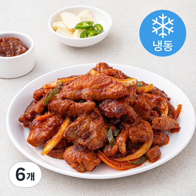 서가연 춘천식 닭갈비 (냉동), 500g, 6개