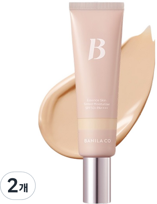 바닐라코 에센스 스킨 톤업 BB 틴티드 모이스처라이저 크림 SPF50+ PA++++, 02 바닐라, 35ml, 2개