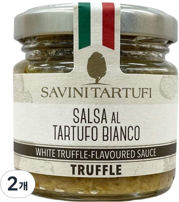 SAVINI TARTUFI 薩維尼松露 松露蘑菇莎莎醬, 90g, 2個