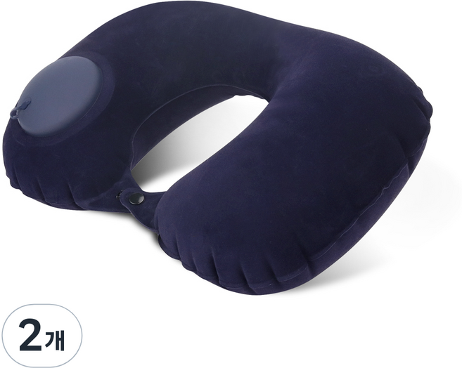 탐사 간편 에어펌프 목베개