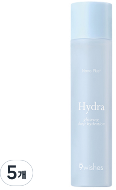 나인위시스 하이드라 앰플 토너 나노 플러스, 150ml, 5개