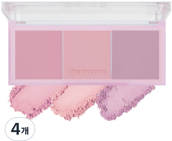 아임미미 아임 애프터눈 티 블러셔 팔레트 11.4g, 05 블로썸티블렌디드, 4개