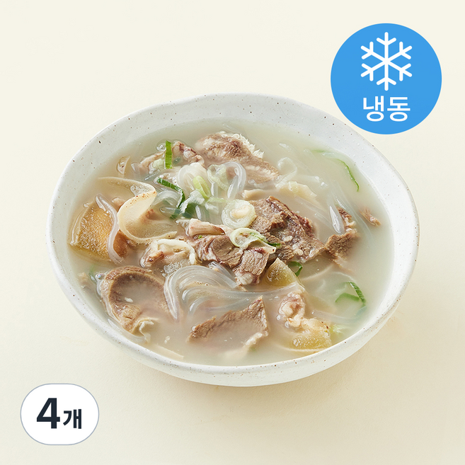 그리팅 한우소머리국밥 (냉동), 600g, 4개