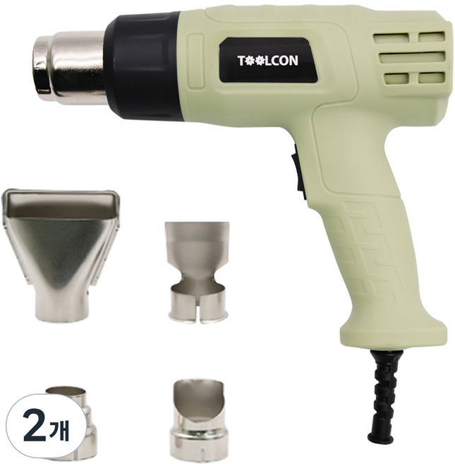 툴콘 2단 조절 전기 열풍기 THG-2000, 2개