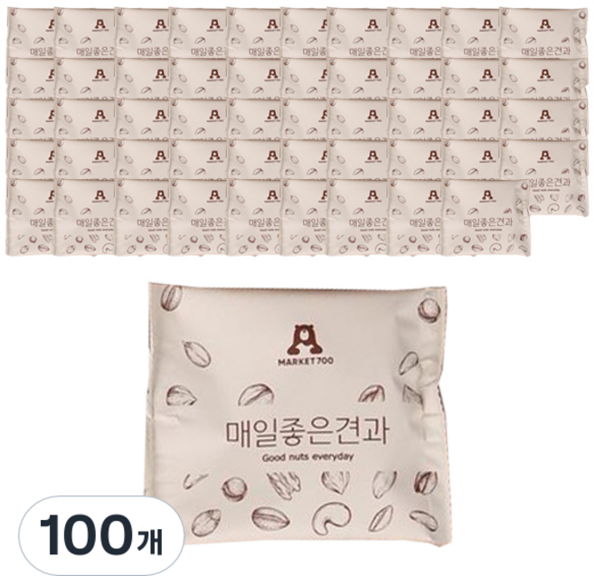매일좋은견과 하루한줌 슈프림브라질너트, 20g, 100개