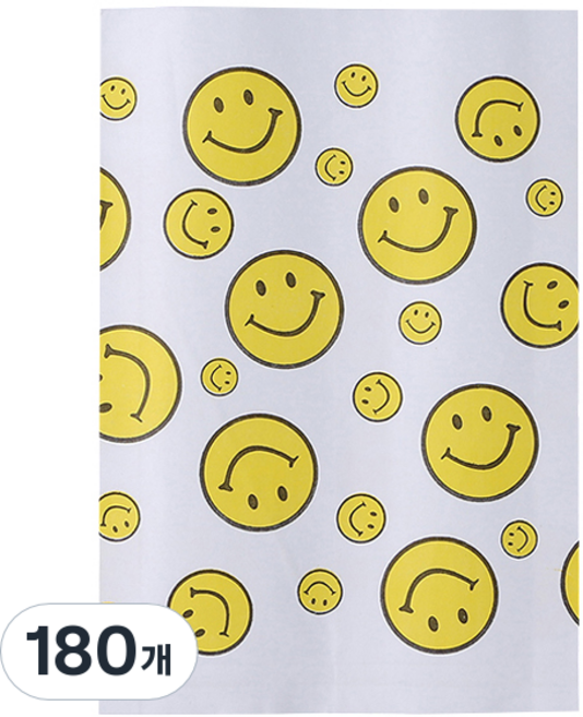 동아피엠에스 스마일 패턴 M형 페이퍼백 세트, 180개