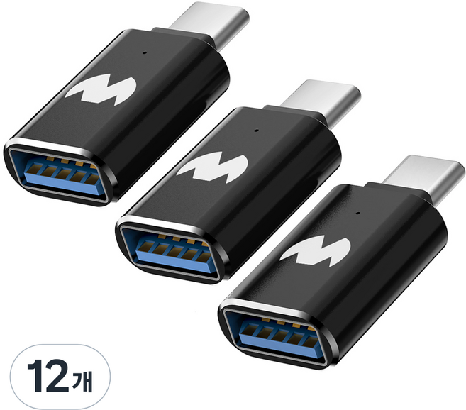 구스페리 USB 3.0 OTG 변환젠더, otgA-C, 12개