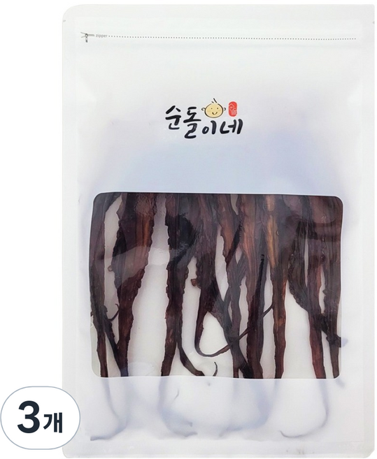 순돌이네 대왕오징어다리 문어발 망족, 3개, 150g