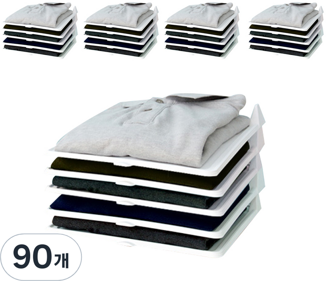 보노하우스 티셔츠 트레이, 90개