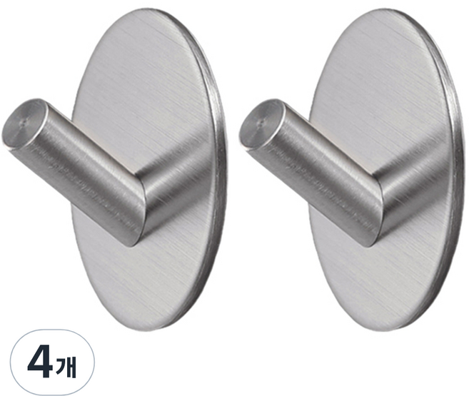 리버그린 3M 사선부착걸이 원형 1구, 4개