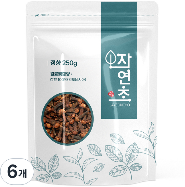 정향, 250g, 6개